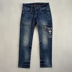 RED DEEPER 刺繍入りダークブルーデニム