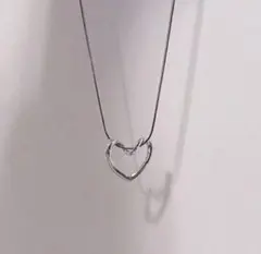 ハート 【大人気】✨ネックレス スネークチェーン サージカルス シルバーゴールド