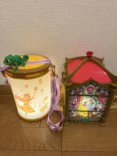 ディズニー　ポップコーンバケット　ラプンツェル　美女と野獣