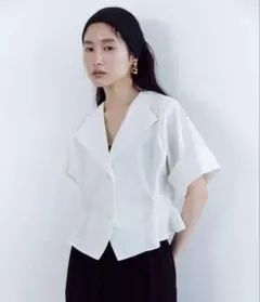 MEER. メーア OPEN COLLAR SHIRT (WHT) - メルカリ