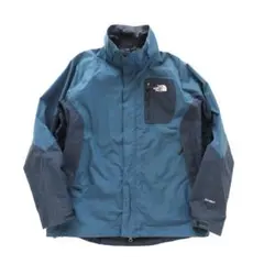 ノースフェイス US規格 マウンテンパーカー ダークブルー ネイビー【L〜XL】