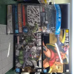 システムウェポンキット002＋シャア専用ゲルググ＋量産型ゲルググセット