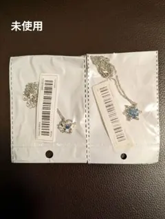 星モチーフ＆花モチーフペンダント2点