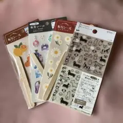 シール 4枚セット デコレーション用