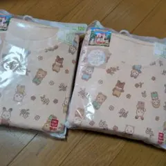 UNIQLO 120サイズ 動物柄パジャマ　さ