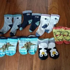 キッズ靴下 7足セット 動物柄