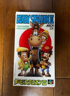 【箱・説明書あり】スーパーファミコン用ソフト ダービースタリオン3