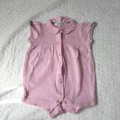 ファミリア　ピンクロンパース