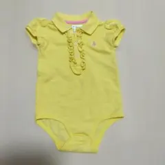 Ralph Lauren イエロー　ポロロンパース　9M