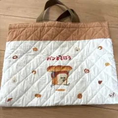 パンどろぼう　レッスンバッグ　手提げ袋　手提げ 入園　30×40