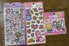 日焼けキティ　うるちゅるPOP SEAL 平成はっぴーフォン　クリスタルシール