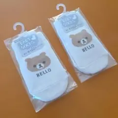 ☆タグ付き☆新品・未使用・未開封☆靴下 くま 綿100% セット ベビー 熊