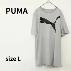 PUMA　半袖ドライTシャツ　Lサイズ　S-355