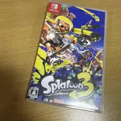美品♡Splatoon 3 Nintendo Switch ソフト