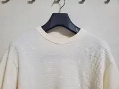 UNITED ARROWS アイボリー ニットTシャツ