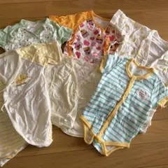 【まとめ売り】50-60サイズ ベビー肌着 ６着