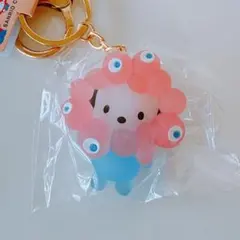 サンリオミャクミャクなりきり立体マスコット クリアカラー キーホルダーポチャッコ