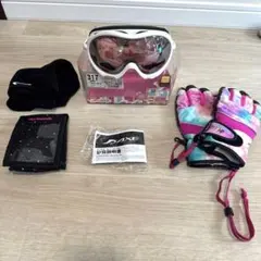 スキースノーボード用 ゴーグル グローブ　ネックウォーマー　セット