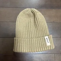 ROXY ベージュ ニット帽のサムネイル