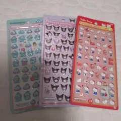 ボンボンドロップシール　mini　サンリオ　キティ　クロミ　ハンギョドン　正規品