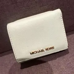 MICHAEL KORS 三つ折り財布 ミントグリーン