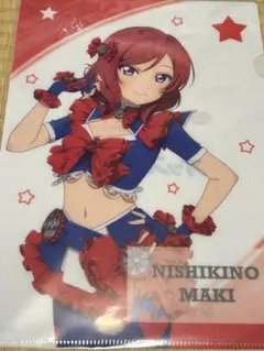 ラブライブ! μ's オッズパーク　コラボクリアファイル　西木野真姫 ラブライブ！ オッズパーク コラボクリアファイル 佐世保 μ's 西木野真