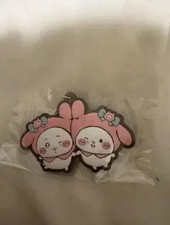 【2点セット】ちいかわ サンリオキャラクターズ ラバーマスコット マイメロ