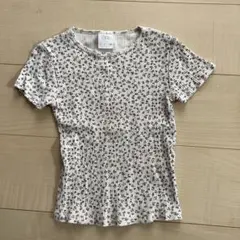 122cm/ZARA KIDS/小花柄/Tシャツ