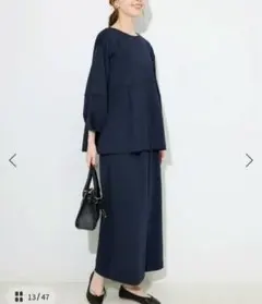 美品 SLOBE IENA ネイビー ドット刺繍キャミソール FREE - メルカリ