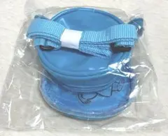新品未使用　おさるのジョージおでかけプレミアムクリアショルダー水色