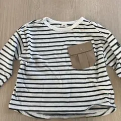 La Chiave ボーダー 長袖 Tシャツ 90cm