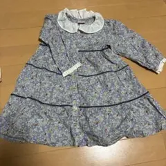 プティマイン　ピーターラビット　花柄ワンピース 90cm