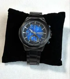 【付属品完備】SEIKO WIRED クロノグラフ AGAT408 青文字盤のサムネイル