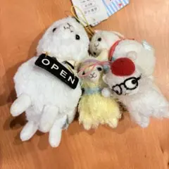 アルパカ　ぬいぐるみ　アミューズメント　景品　ストラップ