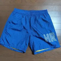 新品タグ付き HRM ナイロンショーツ 日本製　ブルー　値下げ不可のサムネイル