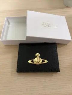 Vivienne Westwood ブラック 二つ折り財布