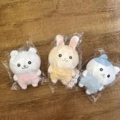 ぽてたま　なんとかバニア　3種セット　ちいかわ　ハチワレ　うさぎ