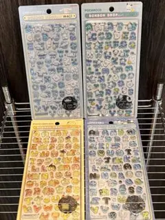 ボンボンドロップシール 新作 文字正規品 4個セット プリン シナモンなど