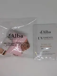 d'Albaダルバ　 ミニトーンアップサンクリーム &リボンチャーム　サンプル付
