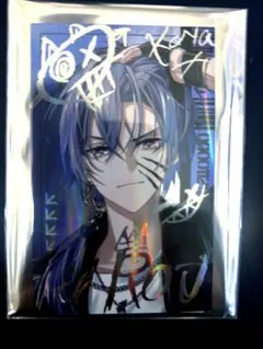 【にじさんじ 小柳ロウ】ぎゃうるふ ランダムチェキ風カード