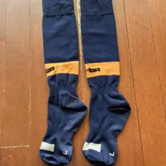 Liberta サッカーソックス ネイビー×オレンジ　Ｌサイズのサムネイル