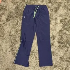 UNDER ARMOUR ジャージパンツ　グレー×ライムグリーン　メンズ