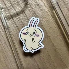 497 ちいかわ　うさぎ　ピザまん　シール　ステッカー