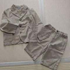 3can4on ベージュ スーツ 110 超美品