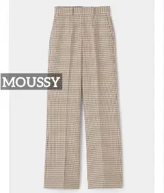 k0528 MOUSSY HIGH WAIST FLARE PANTS