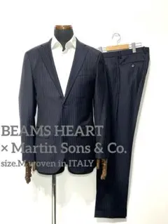 BEAMS HEART◇イタリア製マーチンソン高級生地◇メンズスーツセットアップのサムネイル