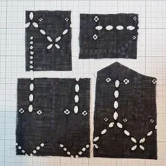 ミナペルホネンはぎれセット sound drop