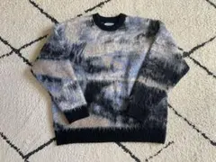 MAISON SPECIAL プライムオーバーペインティングニット　印象派モネ