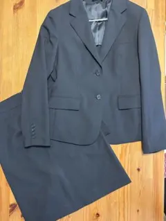 IMGN 青山リクルート黒フォーマルスーツ 2点セット就活ウォッシャブル 11号