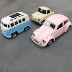 プルバックカー3台セット